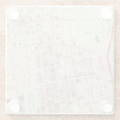 Dessous-de-verre En Verre Brown University (Dos)