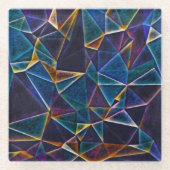 Dessous-de-verre En Verre Bulles cassées (Devant)