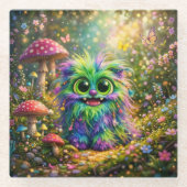 Dessous-de-verre En Verre BumbleFluff (Devant)