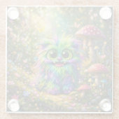 Dessous-de-verre En Verre BumbleFluff (Dos)