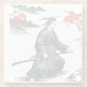 Dessous-de-verre En Verre Bushido Code Samurai Masterpiece (Dos)