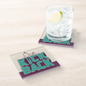 Dessous-de-verre En Verre cacahuètes | Snoopy Kickback (Incliné)