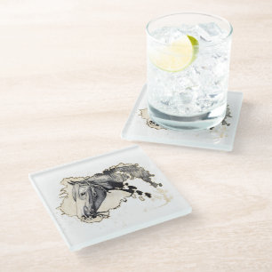 Dessous-de-verre En Verre Café