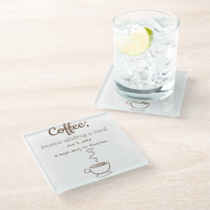 Dessous-de-verre En Verre Caféine