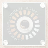 Dessous-de-verre En Verre Caffeine loading (Dos)