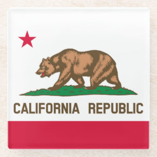 Dessous-de-verre En Verre Californie