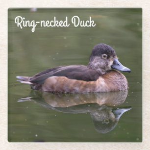 Dessous-de-verre En Verre Canard à col rond