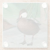 Dessous-de-verre En Verre Canards (Dos)