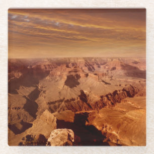 Dessous-de-verre En Verre Canyon grand