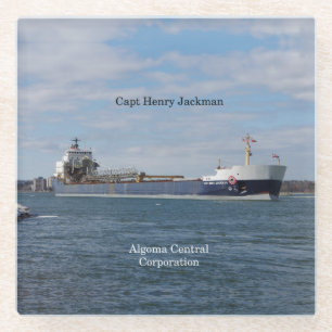 Dessous-de-verre En Verre Capt Henry Jackman dessous de verre en verre