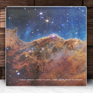 Dessous-de-verre En Verre Carina Nebula Falaises cosmiques James Webb Hi-Res