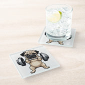 Dessous-de-verre En Verre Carlin fitness (Incliné)