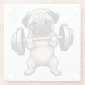 Dessous-de-verre En Verre Carlin fitness (Dos)