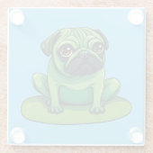 Dessous-de-verre En Verre Carlin Lili (Dos)