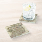 Dessous-de-verre En Verre Carte de l'Irlande (Incliné)