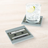 Dessous-de-verre En Verre Cassette, compilation (Incliné)