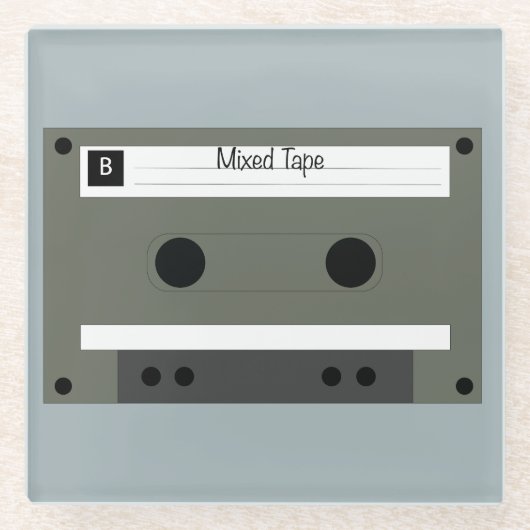 Dessous-de-verre En Verre Cassette, compilation (Devant)