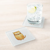Dessous-de-verre En Verre Cat (Incliné)