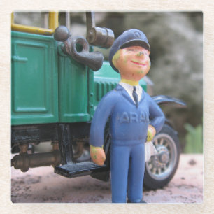 Dessous-de-verre En Verre Centrale à essence vintage ARAL - Accompagnateur e