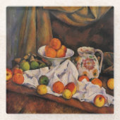 Dessous-de-verre En Verre Cezanne : Bowl, Pitcher et Fruit (Devant)