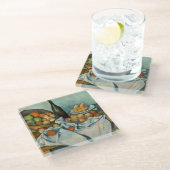 Dessous-de-verre En Verre Cezanne Panier Pommes Impressionnisme Art (Incliné)