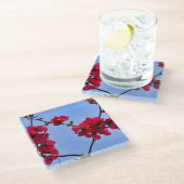 Dessous-de-verre En Verre Chaenomeles speciosa (Incliné)