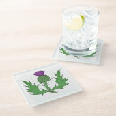 Dessous-de-verre En Verre Chardon (Incliné)