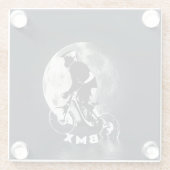 Dessous-de-verre En Verre Chasing the Moon - VTT (Dos)