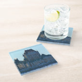Dessous-de-verre En Verre Château Frontenac, Québec, Canada (Incliné)