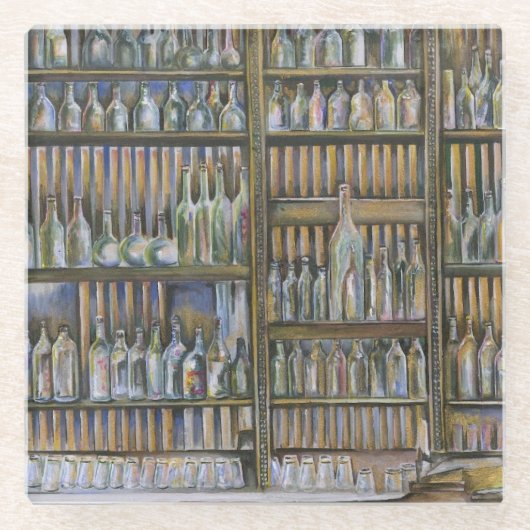 Dessous-de-verre En Verre Chaud, mais pas en mouvement (Devant)