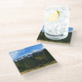 Dessous-de-verre En Verre Chef Joseph Mountain, Oregon (Incliné)