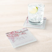 Dessous-de-verre en verre: CHERRY BLOSSOM (Incliné)