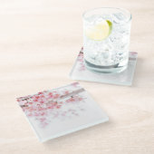 Dessous-de-verre en verre: CHERRY BLOSSOM (Incliné)