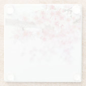 Dessous-de-verre en verre: CHERRY BLOSSOM (Dos)