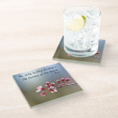 Dessous-de-verre En Verre Cherry Blossom Inspiration (Incliné)