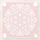 Dessous-de-verre En Verre Cherry Mandala (Dos)