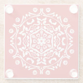 Dessous-de-verre En Verre Cherry Mandala (Dos)