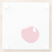 Dessous-de-verre En Verre Cherry Pop (Dos)