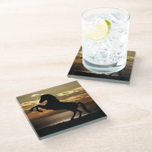 Dessous-de-verre En Verre cheval
