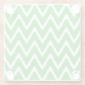 Dessous-de-verre En Verre Chevrons de la Chaux Sud (Dos)