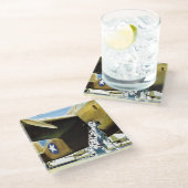 Dessous-de-verre En Verre Chien d'armée (Incliné)