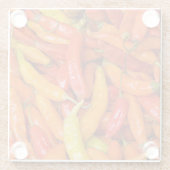 Dessous-de-verre En Verre Chili (Dos)