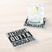 Dessous-de-verre En Verre Chocolat chaud (Incliné)