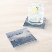 Dessous-de-verre En Verre Chutes de fer à cheval (Incliné)