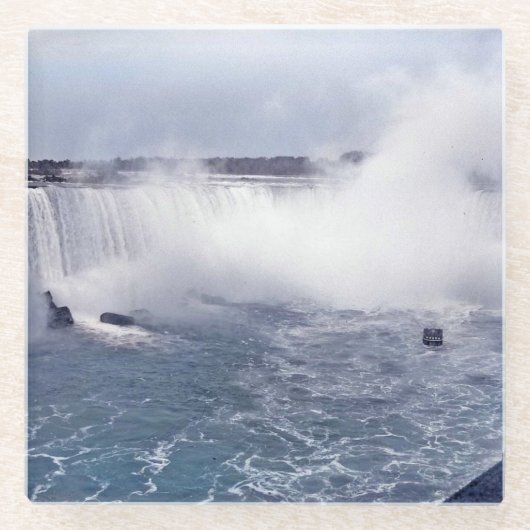 Dessous-de-verre En Verre Chutes de fer à cheval (Devant)