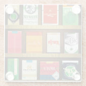 Dessous-de-verre En Verre Cigaweed (Dos)