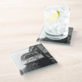 Dessous-de-verre En Verre cinéma marquee (Incliné)