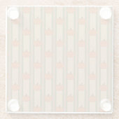 Dessous-de-verre En Verre Citrouille automne (Dos)