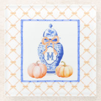 Citrouille d'automne | Monogramme de pot de gingem