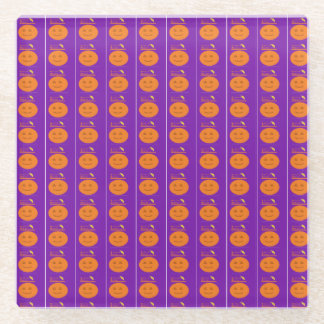 Dessous-de-verre En Verre Citrouille de design de costume Dessous de verre v